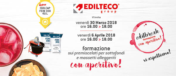 edilbreak - formazione con aperitivo